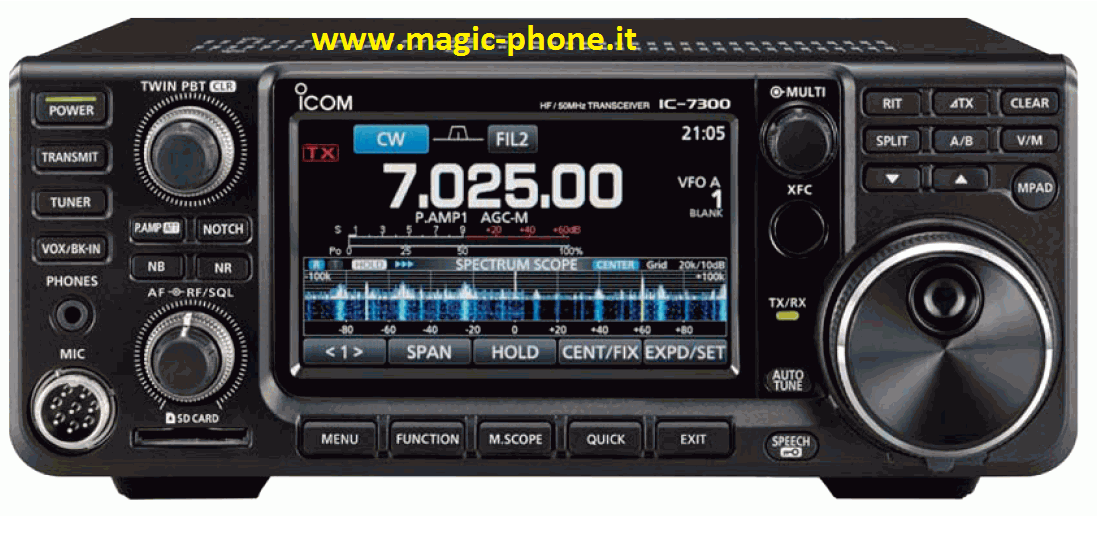 ICOM IC 7300 - Clicca l'immagine per chiudere